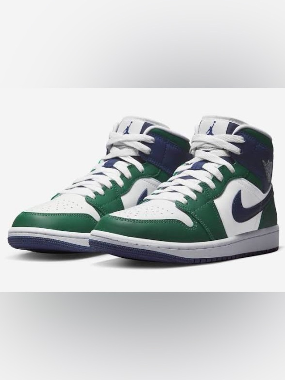 Nike Air Jordan 1 Mid SE Seahawks Noble Green / Midnight Navy
